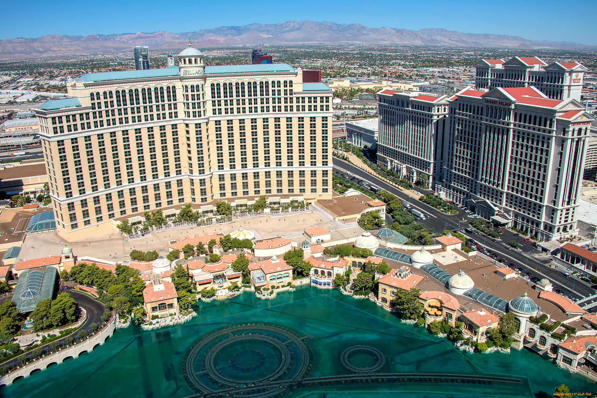 bellagio & caesars palace,  las vegas, , - , , 